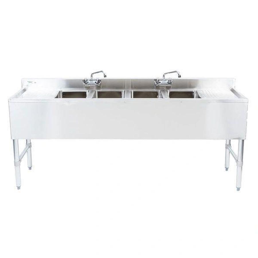 72" 4 Compartment Sink
