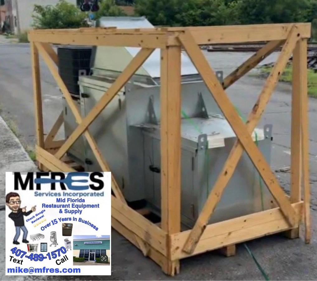 NEW CAPTIVE AIRE Make Up Air Unit Includes A/C Unit 220v 1 Phase