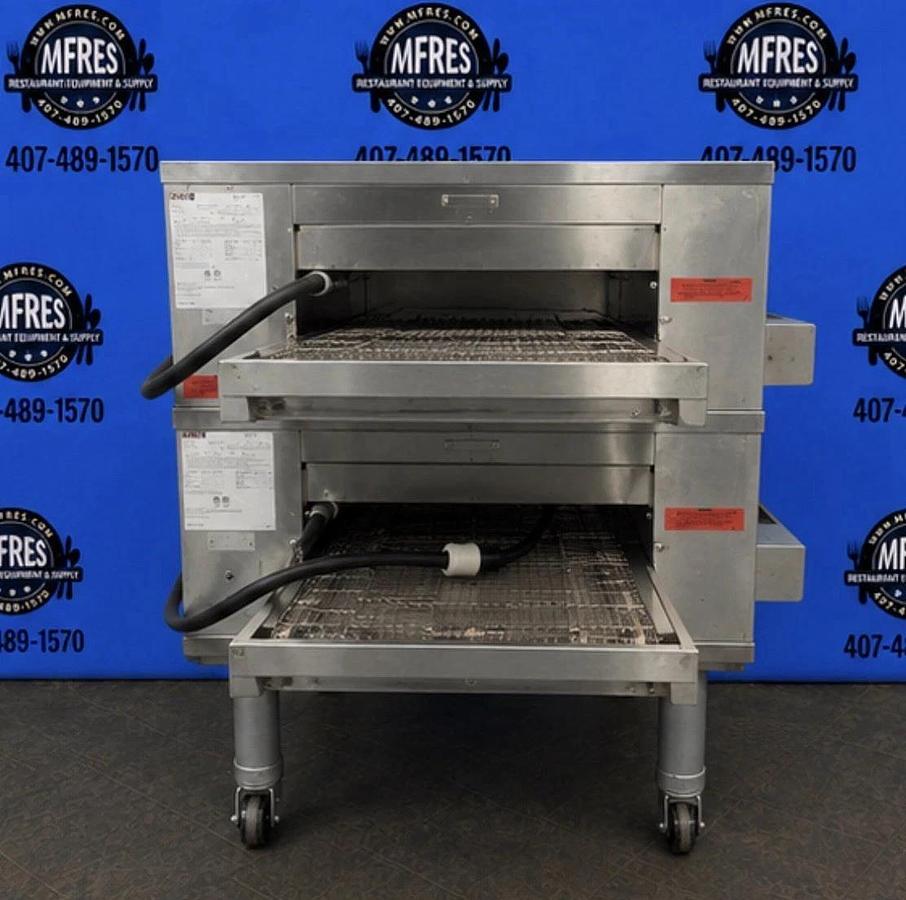 Refurbished Middleby Marshall CTX DZ33T Electric Pizza Conveyor Oven 208V 1/3 Phase