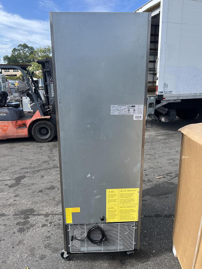 Kratos 1 Door Commercial Reach-In Freezer Stainless Steel on Casters