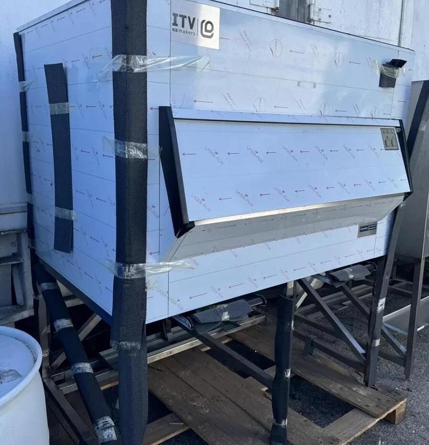 ITV Ice Makers SCD1400 60" Ice Bin - 1360 lbs NO CARTS GRETA SHAPE!