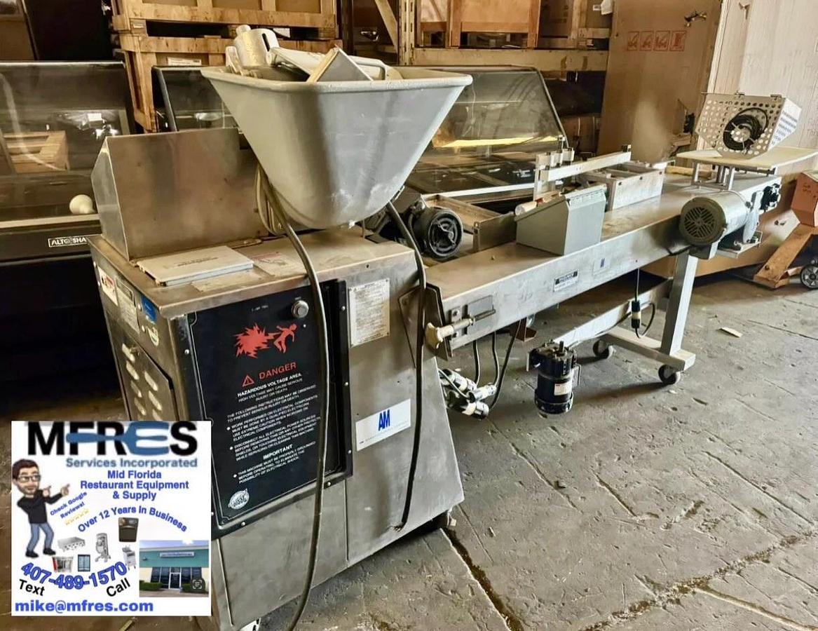 Used BAGEL O MATIC COMBINATION DOUGH DIVIDER / BAGEL FORMER