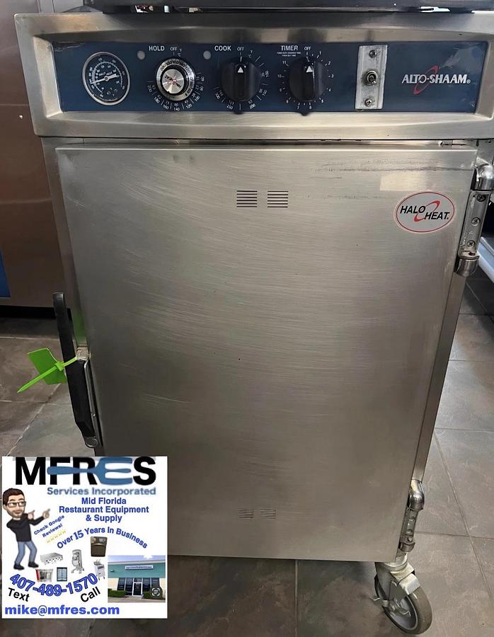 Refurbished 2024 ALTO-SHAAM 1000-TH-II Half Height Cook and Hold Oven 125V GREAT SHAPE!
