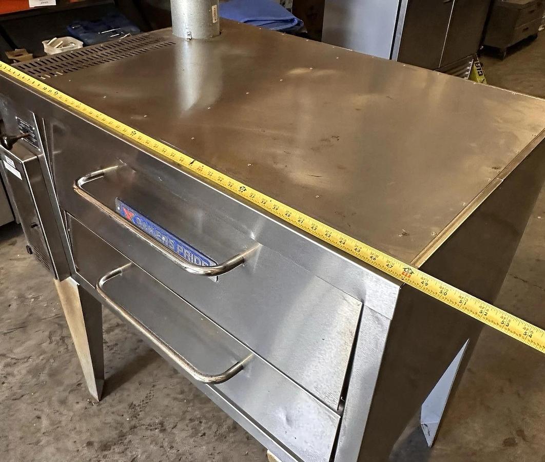 Used 2017 BAKERS PRIDE 151 Natural Gas Superdeck Pizza Oven BEAUTIFUL WORKING SHAPE!