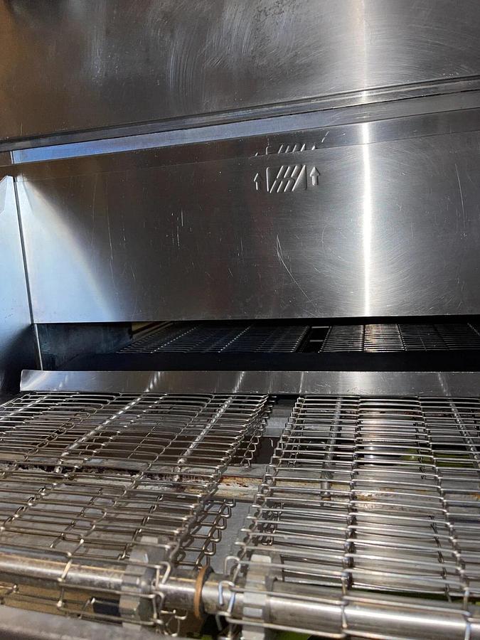 Refurbished 2017 Middleby Marshall PS636G Nat Gas Conveyor Pizza Oven Double Stack WOW NICE!