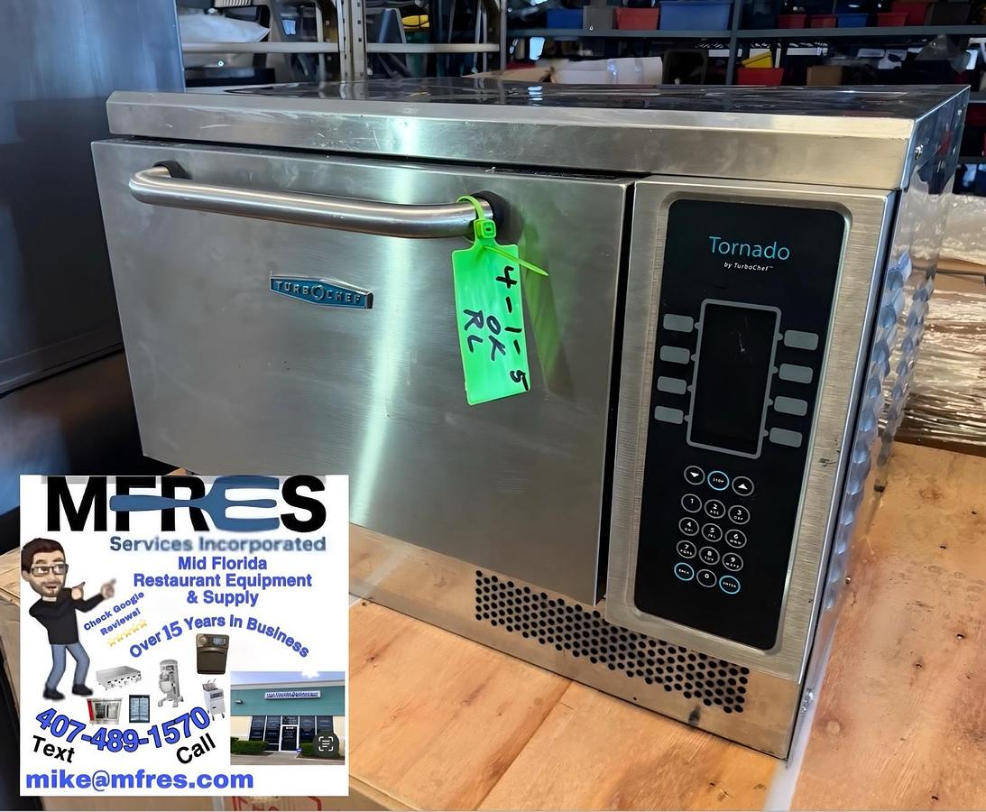Used TURBOCHEF NGC RAPID COOK CONVECTION OVEN 208/240V WITH STONE TESTED & WORKING