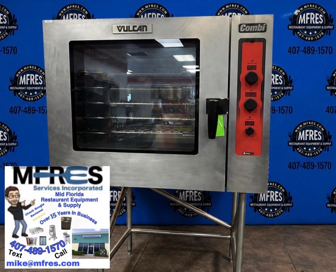 Used VULCAN Full-Size Combi-Oven, Boilerless, Natural Gas VERY NICE WORKING SHAPE!