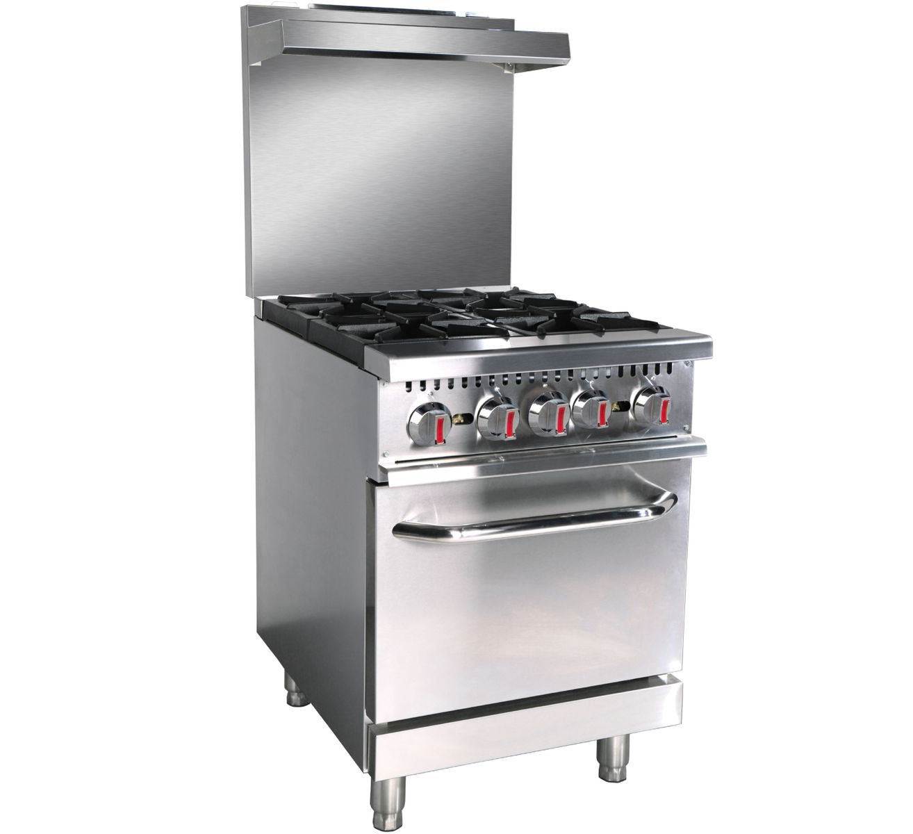 ELITE E4-N 24" 4-Burner Range with Oven | Natural Gas