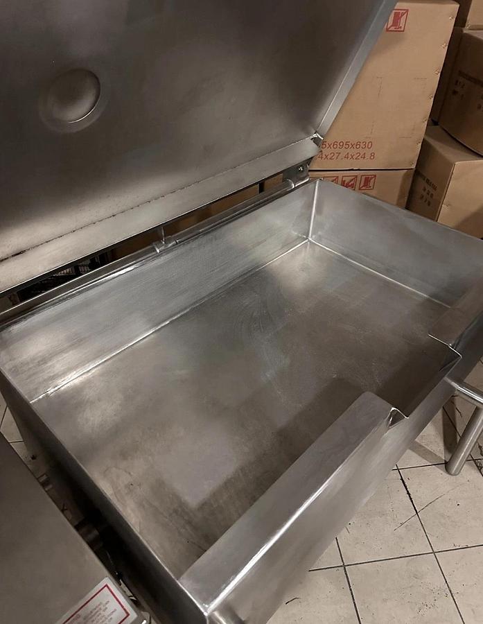 Used GROEN 40 GALLON MANUAL TILT SKILLET BRAISING PAN NATURAL GAS NICE SHAPE!