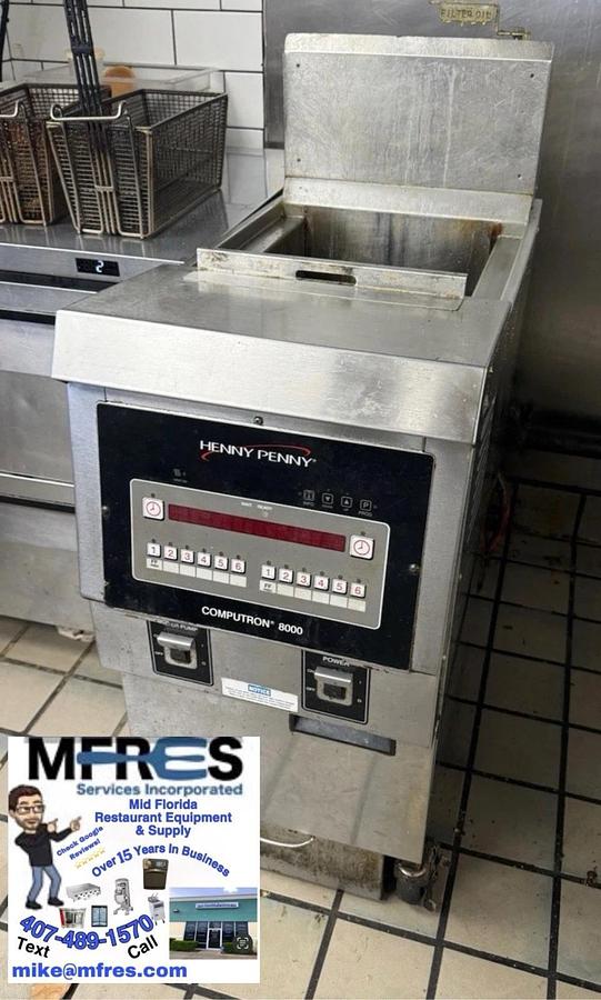 Used 2020 HENNY PENNY OFG-321 - NATURAL GAS SINGLE BAY OPEN DEEP FRYER NICE!