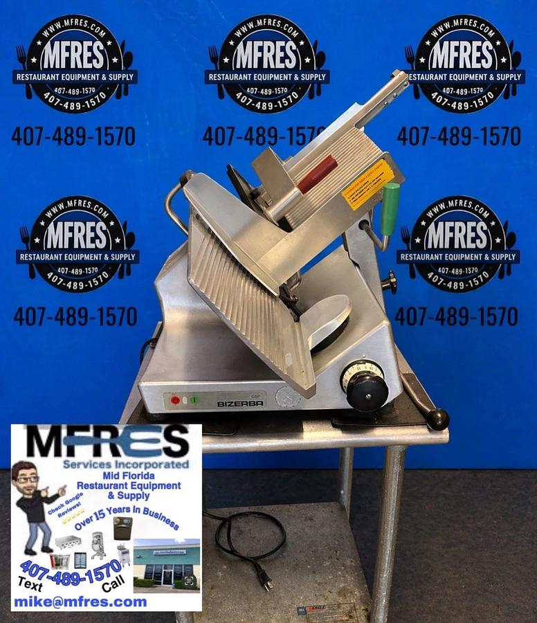 Used 2016 13" Bizerba Commercial Deli Slicer GSP H VERY NICE WORKING SHAPE!