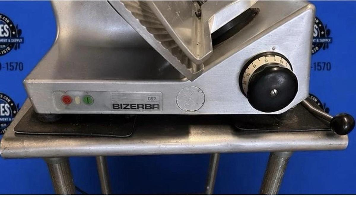 Used 2016 13" Bizerba Commercial Deli Slicer GSP H VERY NICE WORKING SHAPE!
