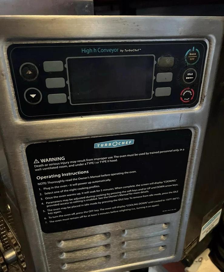 Used TurboChef Split Belt 3240 Conveyor Pizza Oven 208/240V TESTED & WORKING!