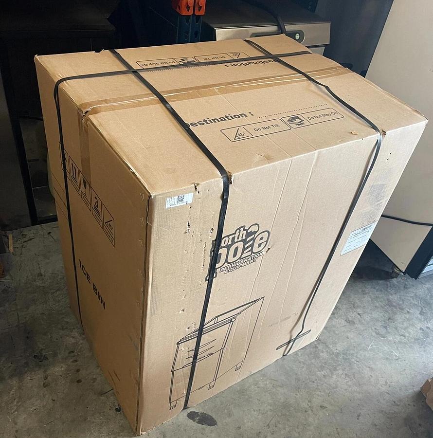 New Ice Machine 350lb with Stainless Steel Bin Air Cooled 115V