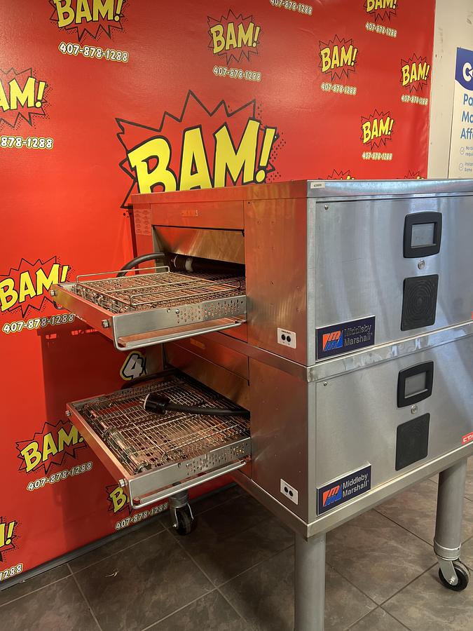 Used Middleby Marshall CTX Double Deck Conveyor Oven