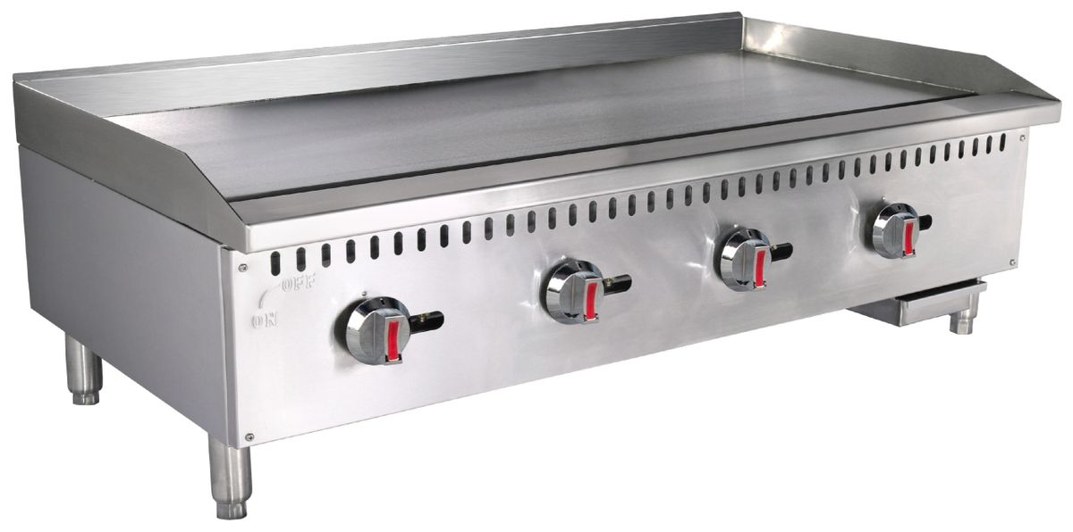 ELITE EFG48 Manual Countertop Gas Griddle, 48" | 120,000 BTU