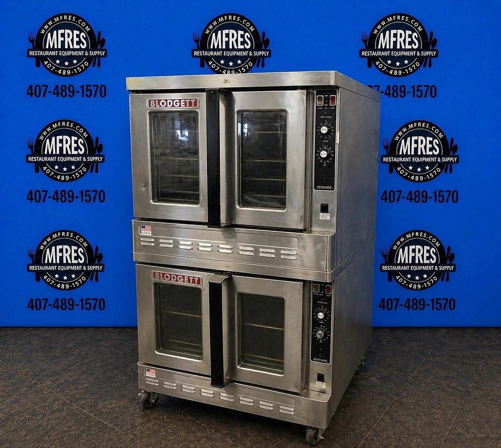 Used Blodgett  Zephaire Double Full Size Natural Gas Convection Oven Very Nice!