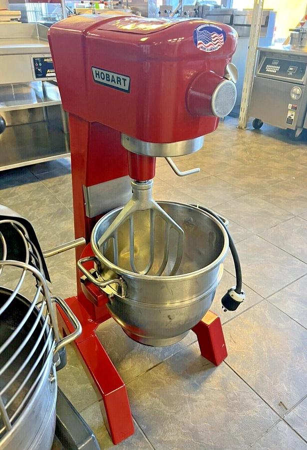 Used Hobart D300 30 Qt Mixer w/ Bowl, Paddle, & Hook 208v 3phase BEAUTIFUL SHAPE!