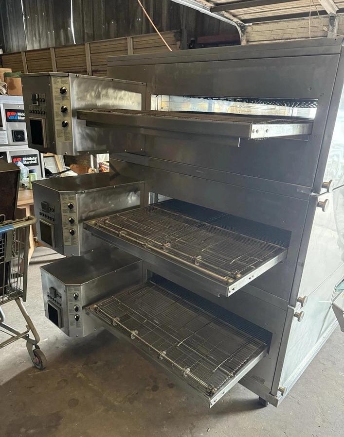 Refurbished XLT Pizza Oven Conveyor XLT 3270 Triple Stack Nat Gas CLEAN, TESTED, & WORKING!