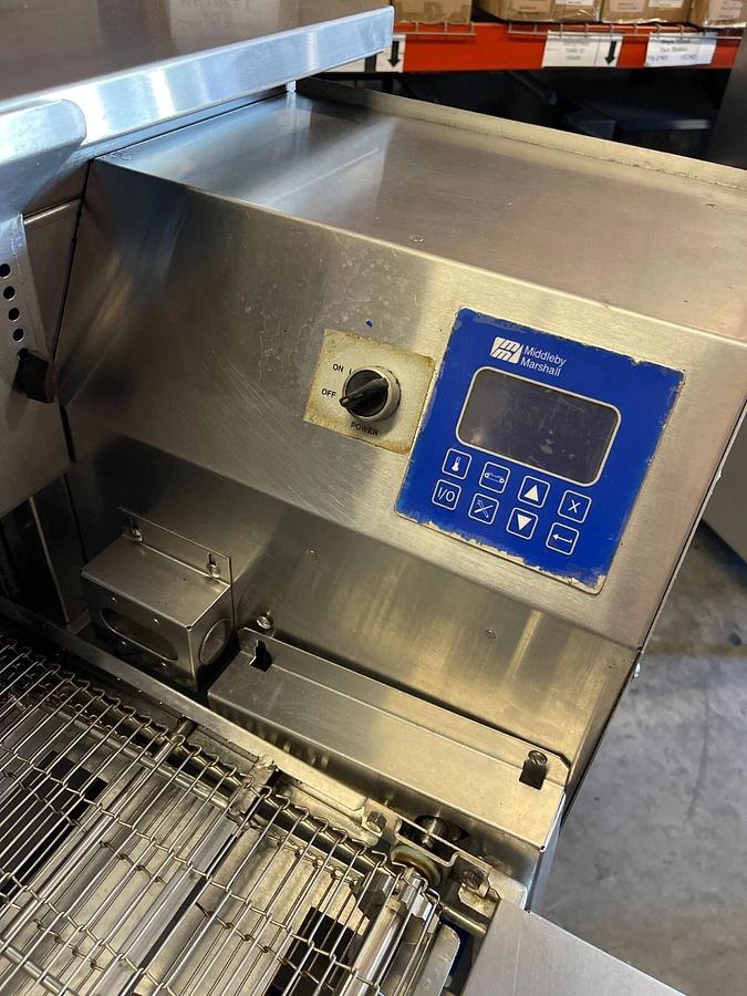 Refurbished 2017 Middleby Marshall PS636G Nat Gas Conveyor Pizza Oven Double Stack WOW NICE!