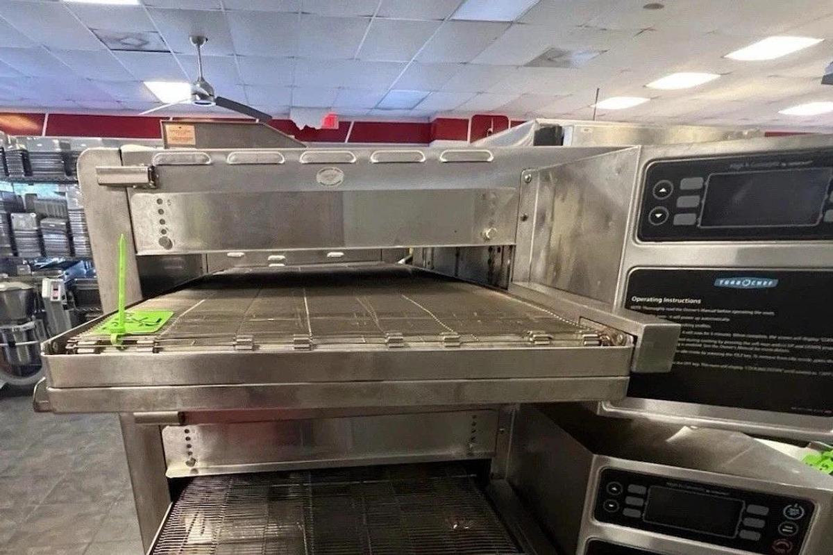 Refurbished TurboChef HHC2020 48" Electric Countertop Conveyor Oven - 208v/3ph Nice Shape!