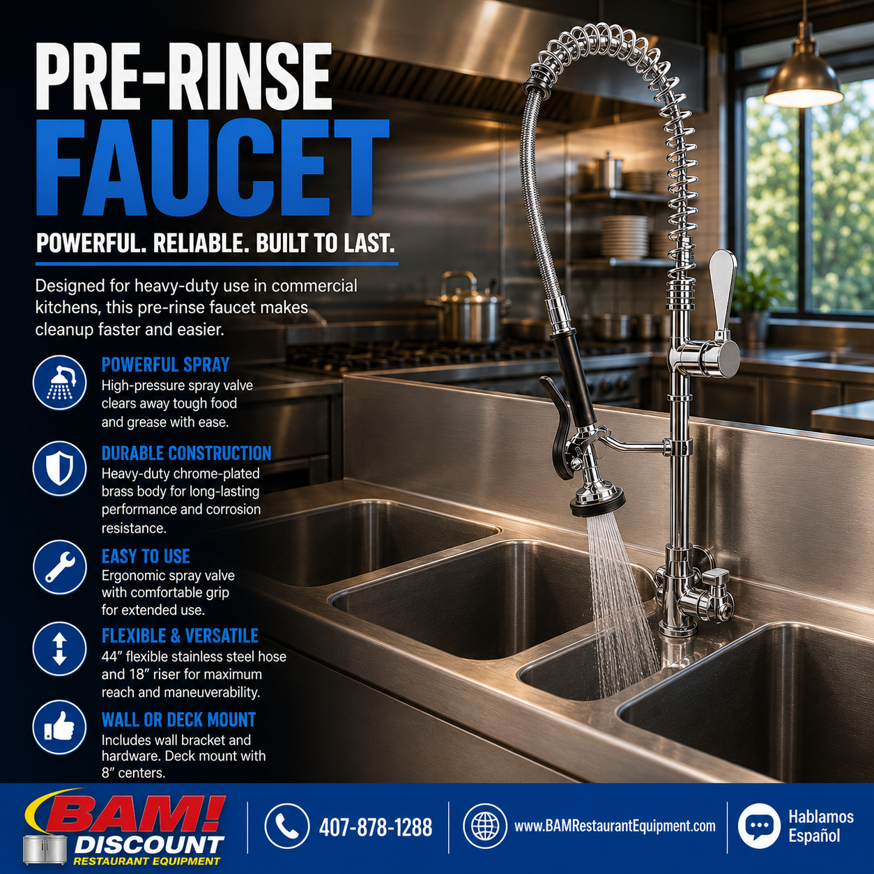 Pre Rinse Faucet