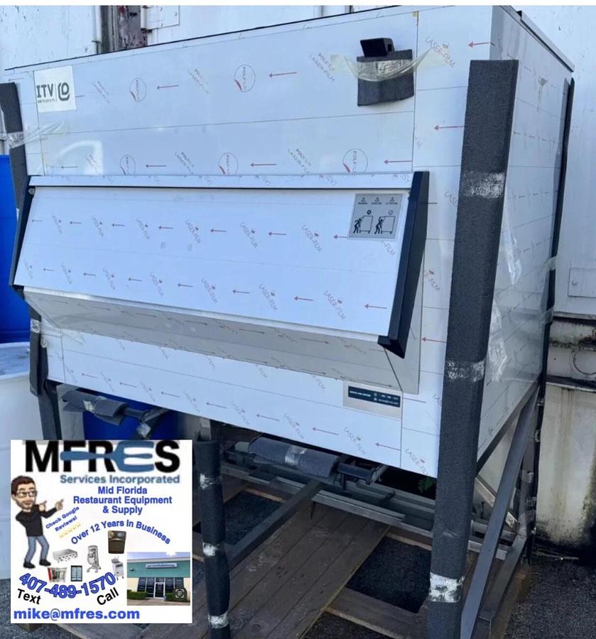 ITV Ice Makers SCD1400 60" Ice Bin - 1360 lbs NO CARTS GRETA SHAPE!