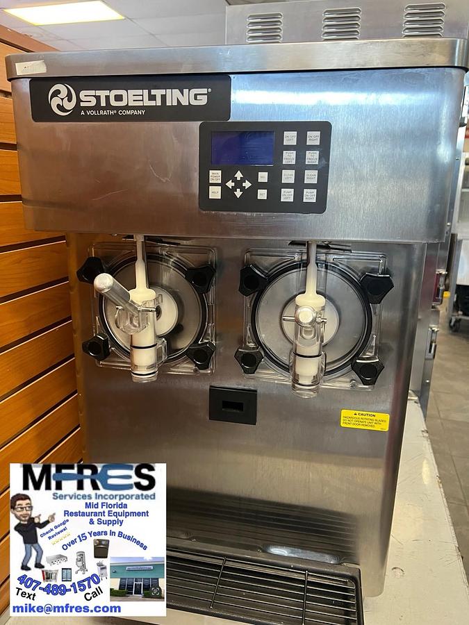 Used 2024 STOELTING E122-38I2P Frozen Beverage/Shake Machine 208-240V GREAT SHAPE!