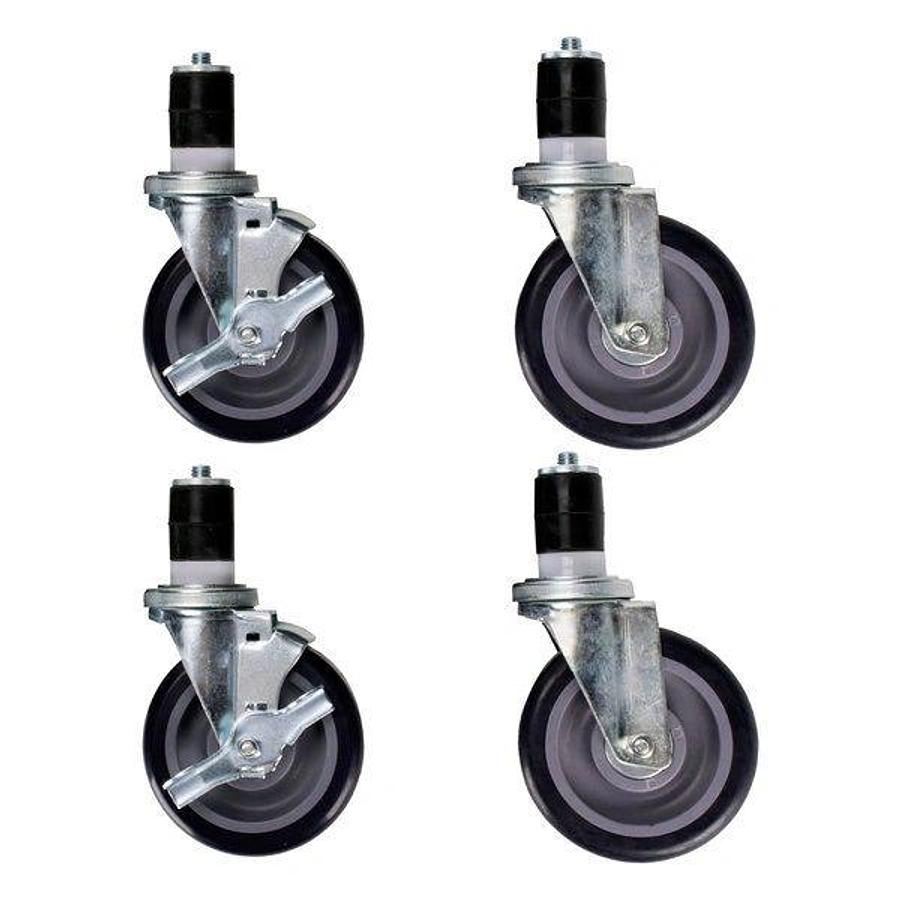 4 Castors