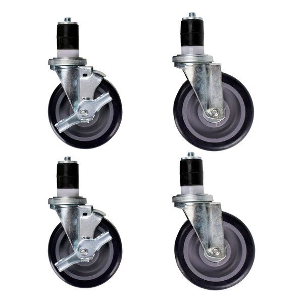 4 Castors
