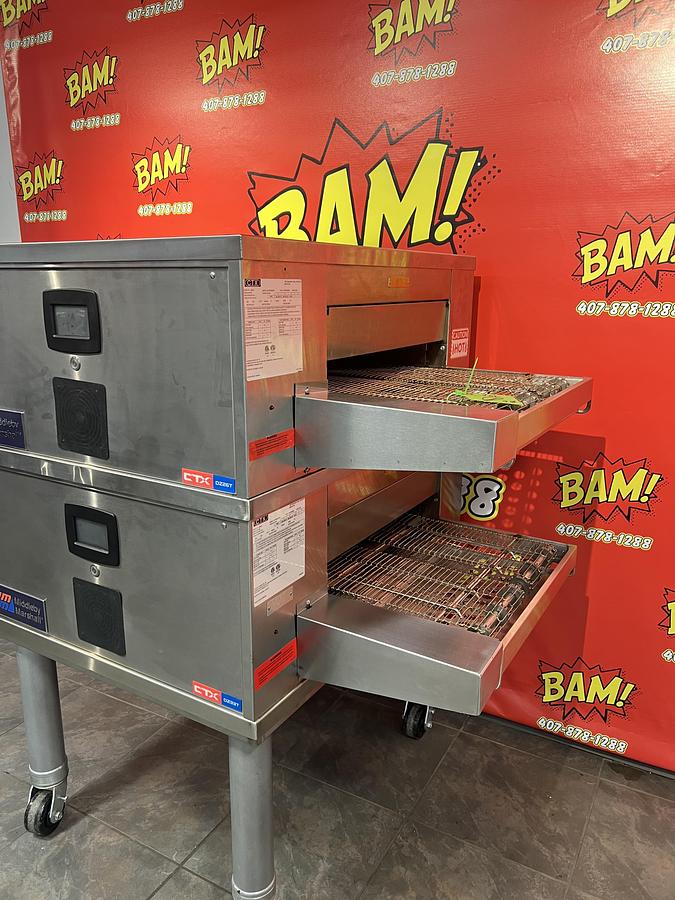 Used Middleby Marshall CTX Double Deck Conveyor Oven