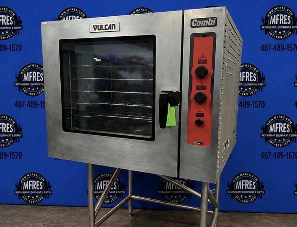 Used VULCAN Full-Size Combi-Oven, Boilerless, Natural Gas VERY NICE WORKING SHAPE!