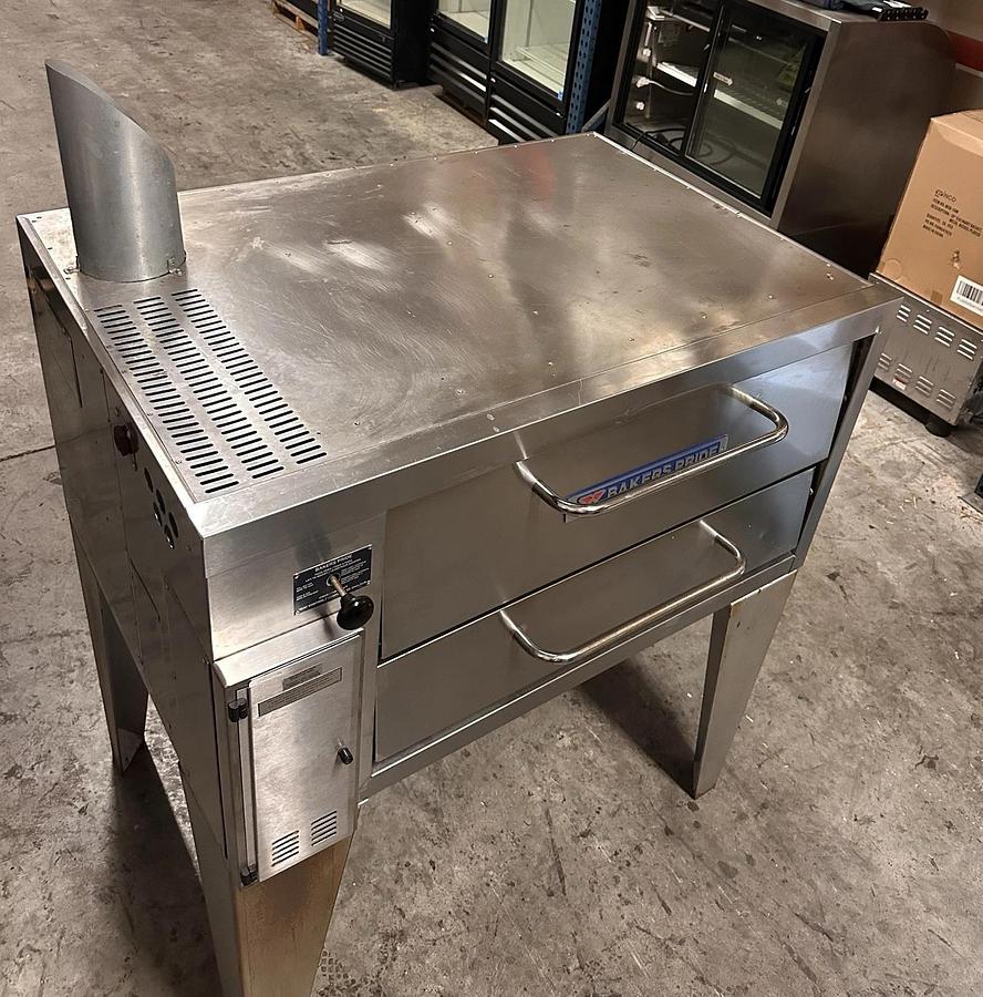 Used 2017 BAKERS PRIDE 151 Natural Gas Superdeck Pizza Oven BEAUTIFUL WORKING SHAPE!