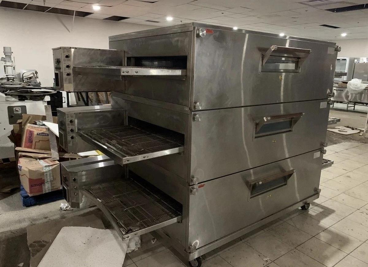 Refurbished XLT Pizza Oven Conveyor XLT 3270 Triple Stack Nat Gas CLEAN, TESTED, & WORKING!