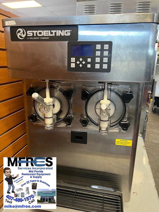 Used 2024 STOELTING E122-38I2P Frozen Beverage/Shake Machine 208-240V GREAT SHAPE!