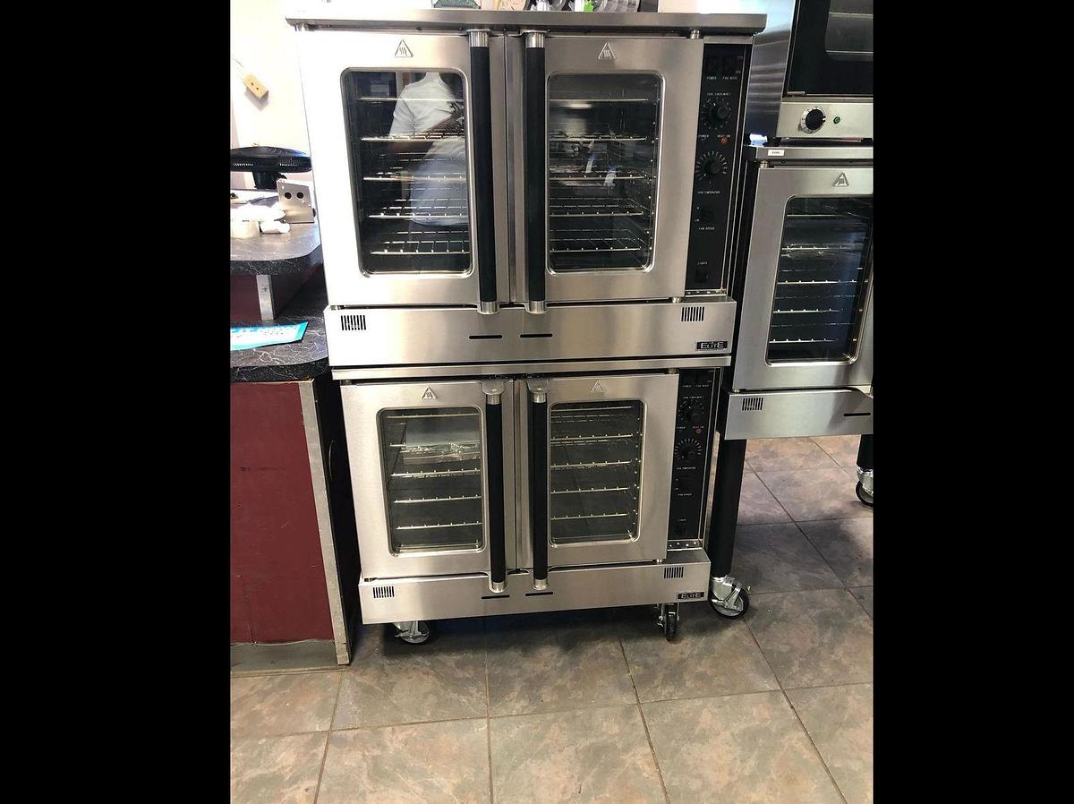 ELITE ECO-2/P Propane Double Deck Convection Oven