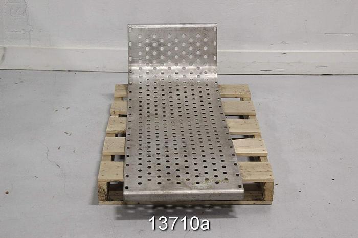Used Bird JS8 Vibrating Screen Plate, 5/8" Holes #13710