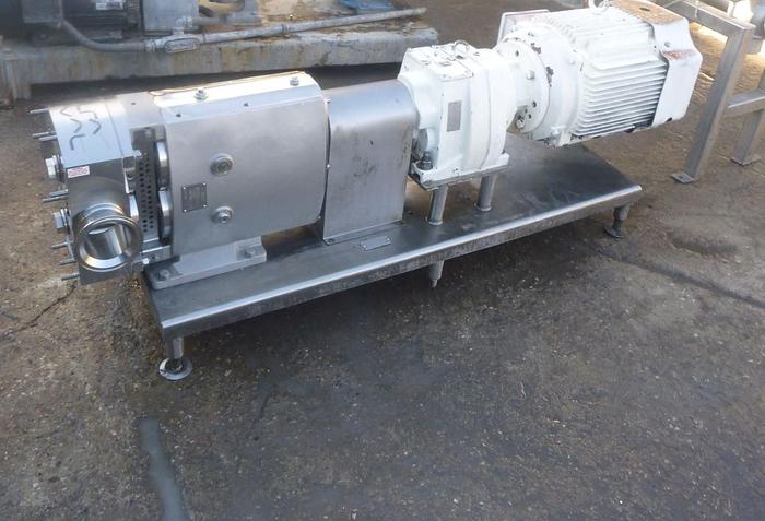 Used Pump, Positive, Alfa Laval, Model SRU5 168 LS, 3", Stainless Steel #S744917