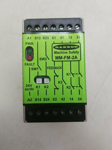 Used Banner Machine Safety MM-FM-2A