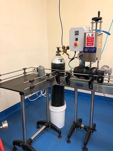 Used Mondial Bottle Line, MFG. 2016