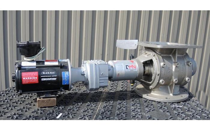 Used USED ROTARY AIR LOCK VALVE, SIZE: 8" X 8", DMN WESTINGHOUSE