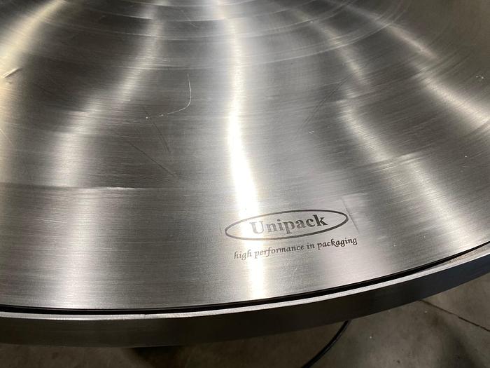 2021 Unipack Drehtisch in Edelstahl DTV 1200 - DTV 1400