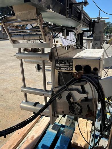 Used Labeler, Pressure Sensitive, Label-Aire, Mdl 3115NV-1500, Top and Bottom, RH #C744430