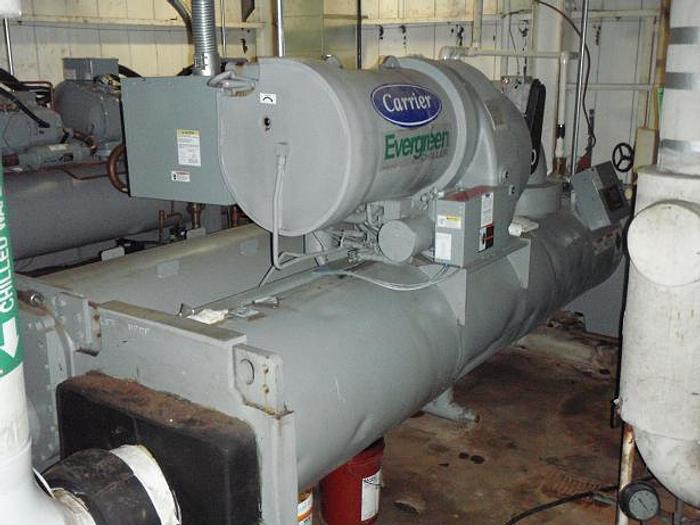 Used Carrier approximately 300 Ton Hermetic Centrifugal liquid type chiller