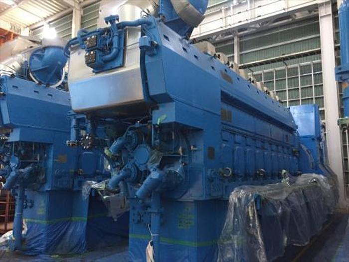 5.76 MW 2015 New Rolls Royce B32:40V12A HFO Generator Set