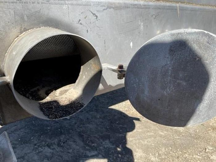 Used 14.5' Long x 11" Wide Stainless Steel Auger Screw Conveyor