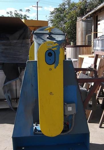 Used Mixer, V-Type, 1 CF, S/st, PK, Intensifier Bar, #S740041