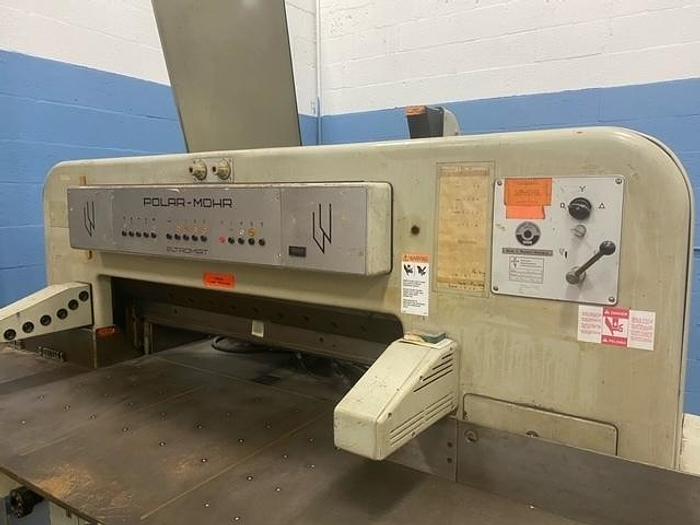 Used POLAR MOHR MODEL 115 45" GUILLOTINE CUTTER
