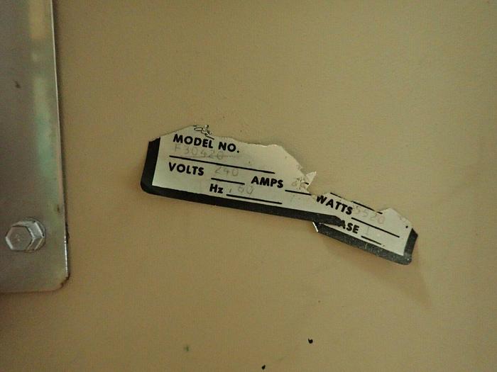 Used Thermo Scientific Thermolyne Model F30420 Muffle Furnace