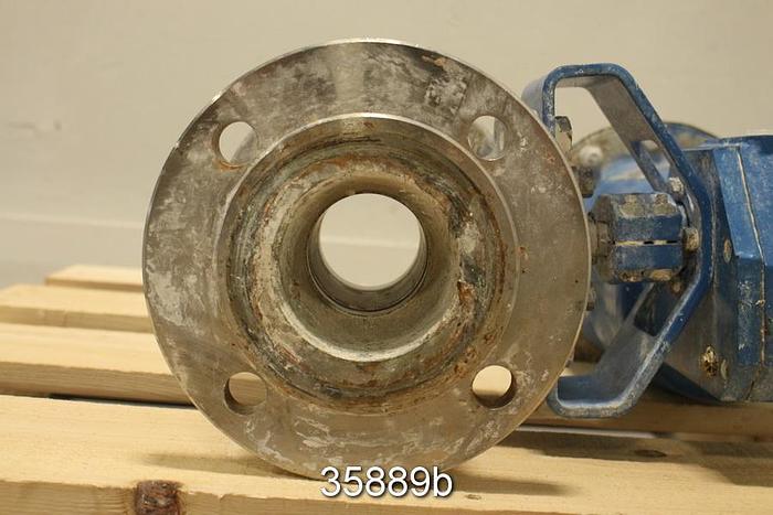 Used Neles Jamesbury 37150313600MTT 3" Ball Control Valve #35889